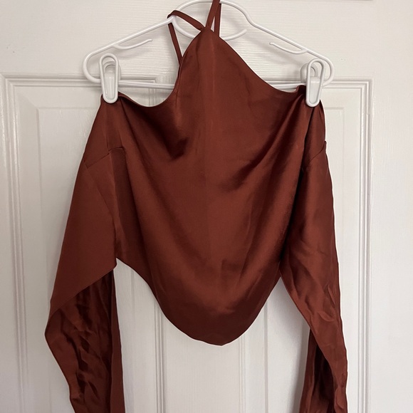 NWT Abercrombie Scarf Halter Top - Picture 5 of 10